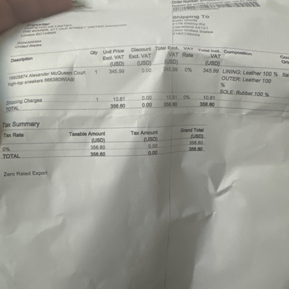 Alexander McQueen Shoes - Picture 3 of 3